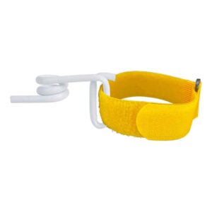 Behälter-Aufhängung BA40, Befestigungsöse mit Klettband montiert