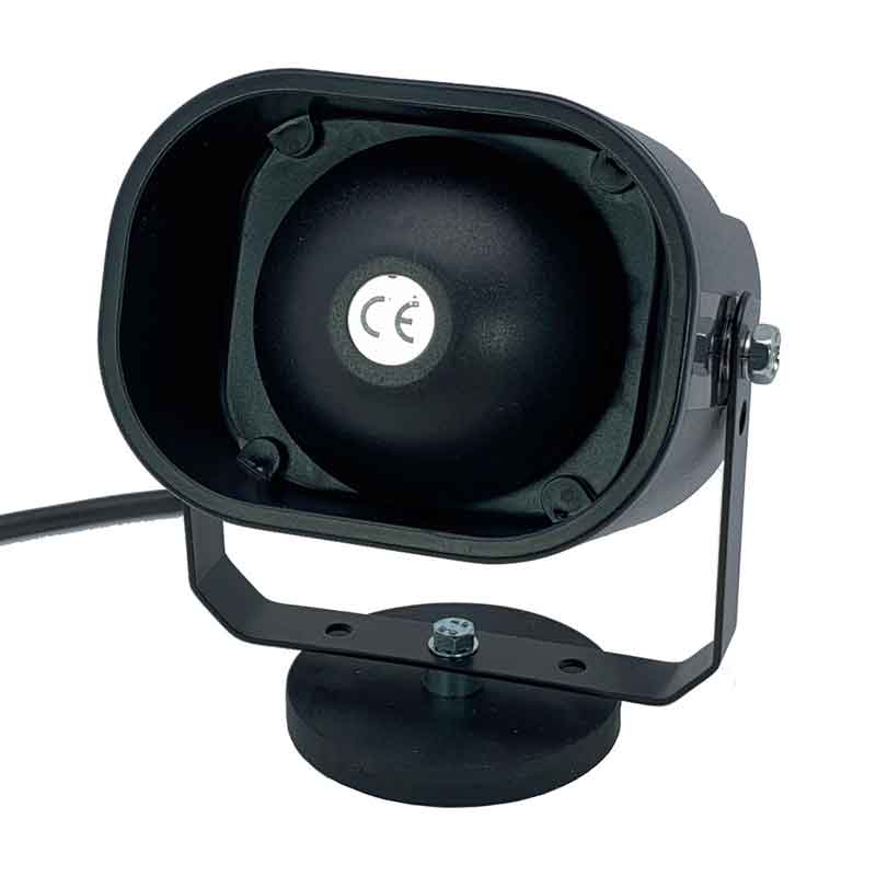 LARS Wild-Sirene, Detailansicht II Schallaustritt