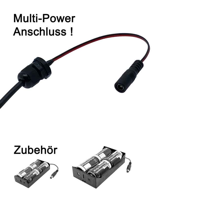 LARS Rehkitz-Retter XS10-LR6, Multi-Power Geräteanschluss und Zubehör