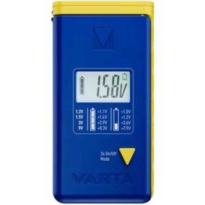 VARTA LCD Batterietester für AA AAA und Knopfzellen